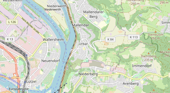 Heilpraktiker auf Karte