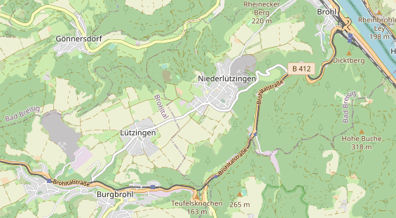 Heilpraktiker auf Karte