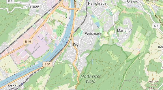 Heilpraktiker auf Karte