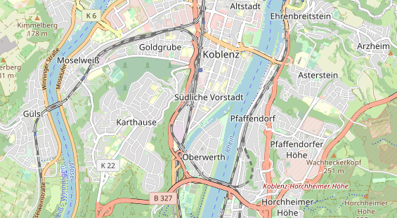 Heilpraktiker auf Karte
