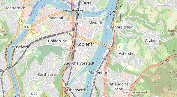 Heilpraktiker auf Karte