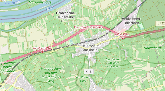 Heilpraktiker auf Karte