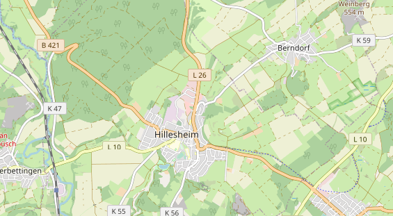 Heilpraktiker auf Karte