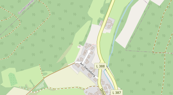 Heilpraktiker auf Satellitenbild