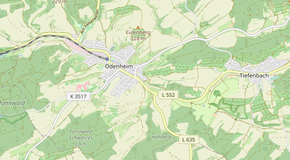 Heilpraktiker auf Karte