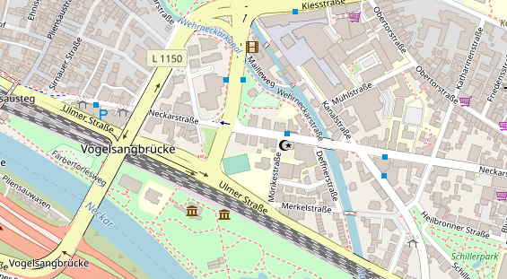 Heilpraktiker auf Satellitenbild