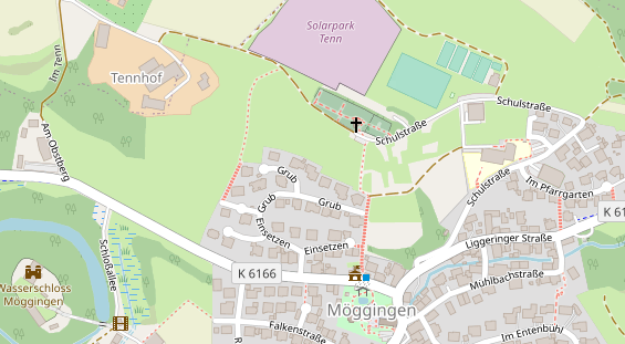 Heilpraktiker auf Satellitenbild