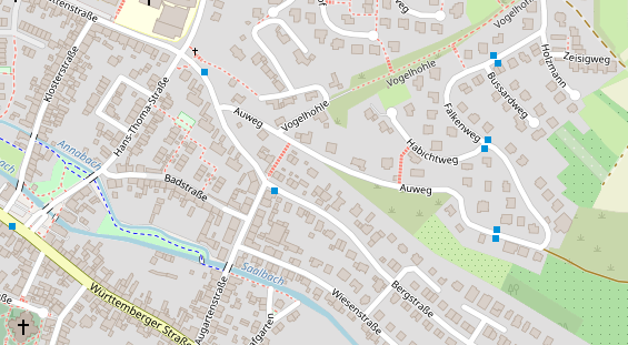 Heilpraktiker auf Karte