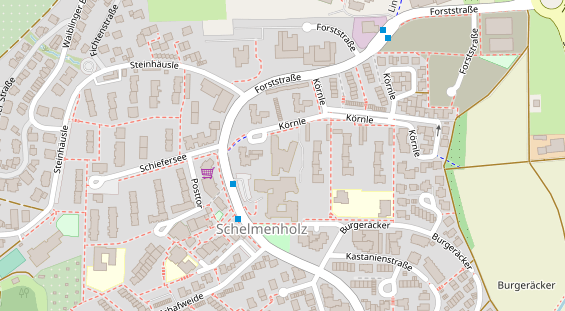 Heilpraktiker auf Satellitenbild