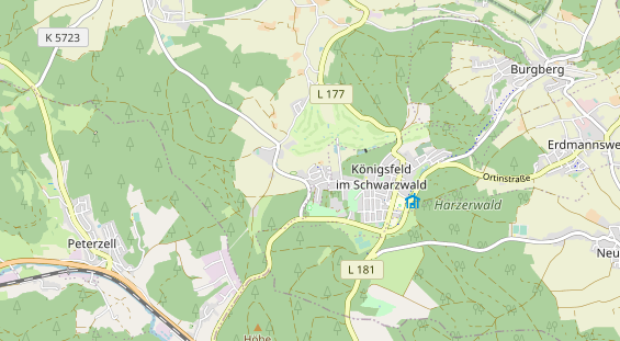 Heilpraktiker auf Karte