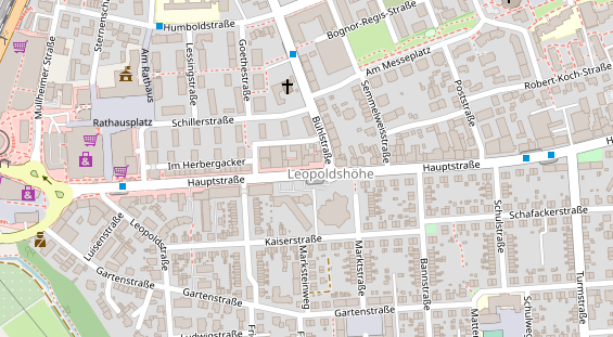 Heilpraktiker auf Satellitenbild