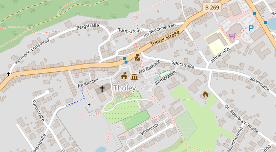 Heilpraktiker auf Satellitenbild