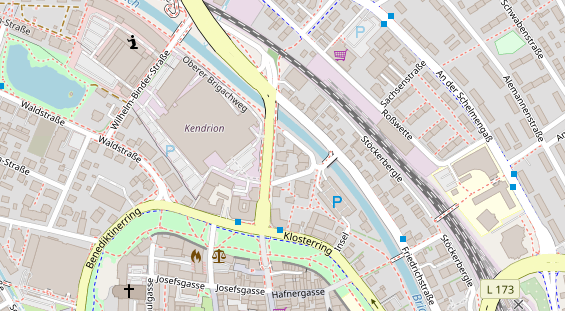 Heilpraktiker auf Satellitenbild