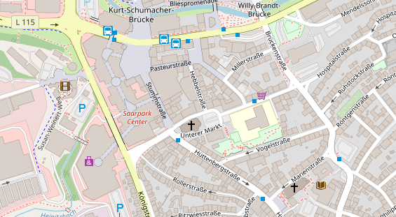 Heilpraktiker auf Satellitenbild