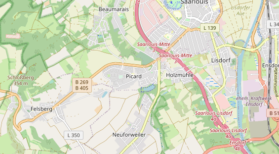 Heilpraktiker auf Karte