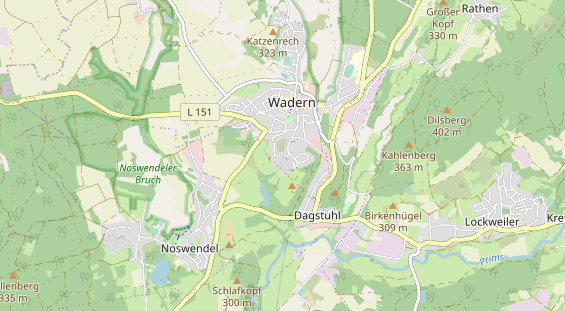 Heilpraktiker auf Karte