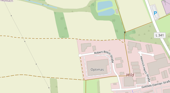 Heilpraktiker auf Satellitenbild