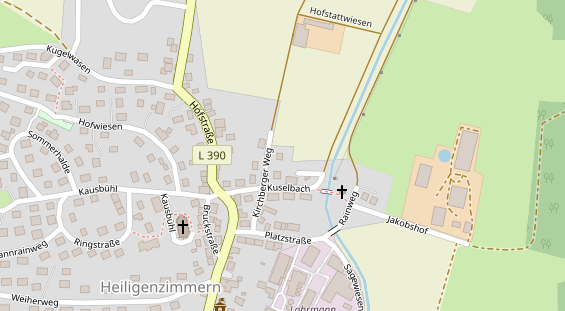 Heilpraktiker auf Satellitenbild