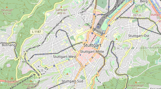 Heilpraktiker auf Karte