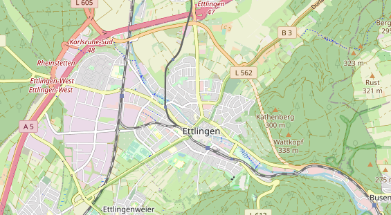 Heilpraktiker auf Karte