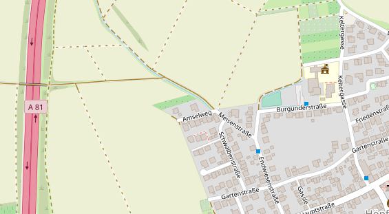 Heilpraktiker auf Satellitenbild