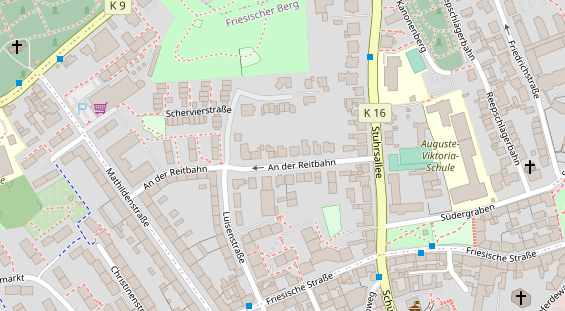 Heilpraktiker auf Karte