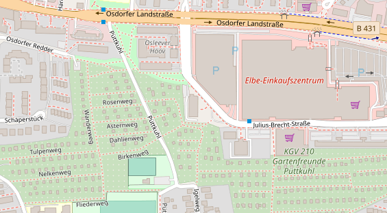 Heilpraktiker auf Satellitenbild