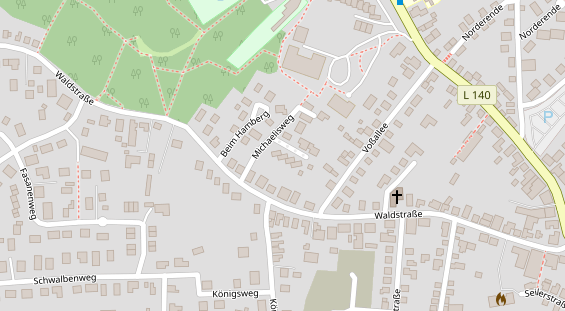 Heilpraktiker auf Satellitenbild