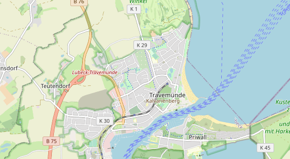 Heilpraktiker auf Karte