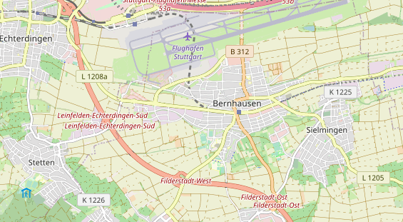 Heilpraktiker auf Karte