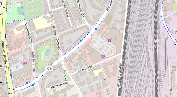 Heilpraktiker auf Satellitenbild