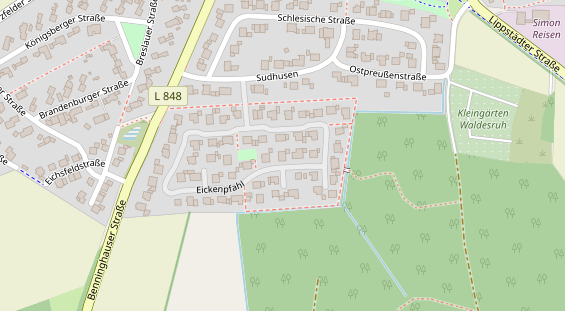 Heilpraktiker auf Satellitenbild