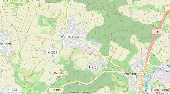 Heilpraktiker auf Karte