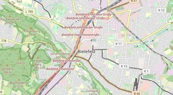 Heilpraktiker auf Karte