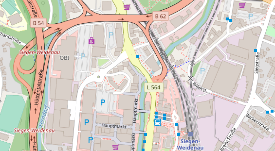 Heilpraktiker auf Satellitenbild