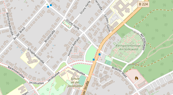 Heilpraktiker auf Satellitenbild