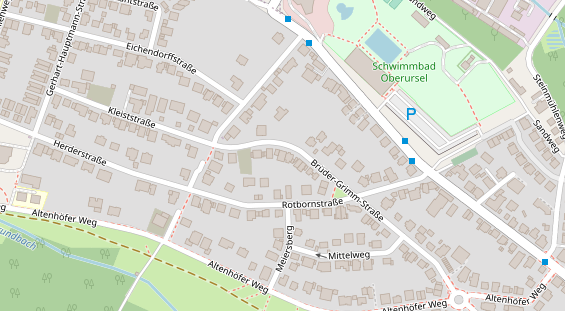 Heilpraktiker auf Satellitenbild