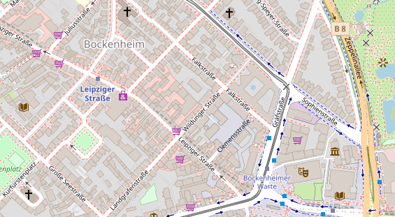 Heilpraktiker auf Satellitenbild