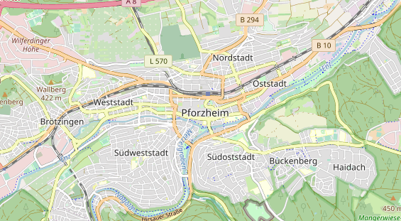 Heilpraktiker auf Karte