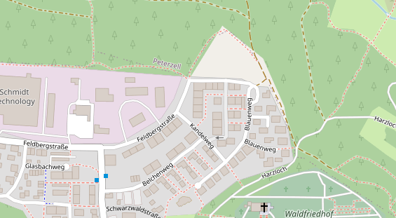 Heilpraktiker auf Karte