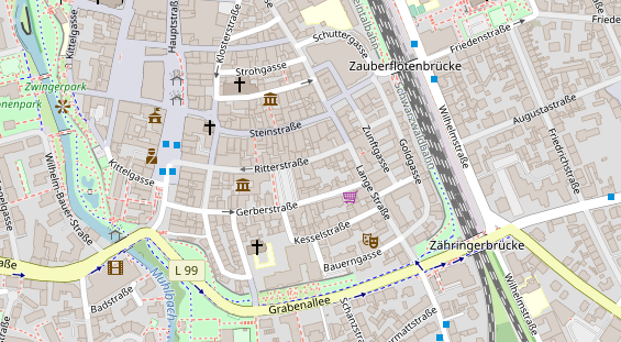 Heilpraktiker auf Satellitenbild