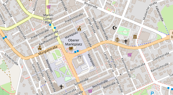 Heilpraktiker auf Satellitenbild