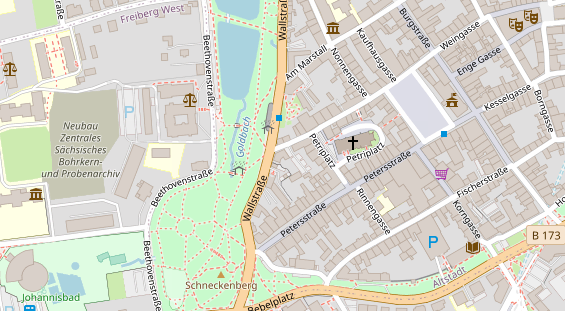 Heilpraktiker auf Satellitenbild