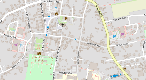 Heilpraktiker auf Satellitenbild