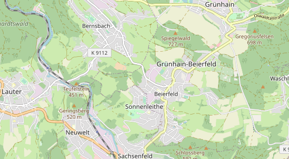 Heilpraktiker auf Karte
