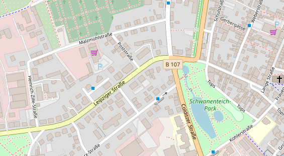 Heilpraktiker auf Satellitenbild