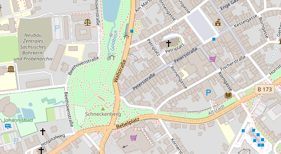 Heilpraktiker auf Satellitenbild