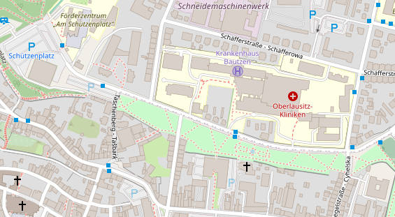 Heilpraktiker auf Satellitenbild