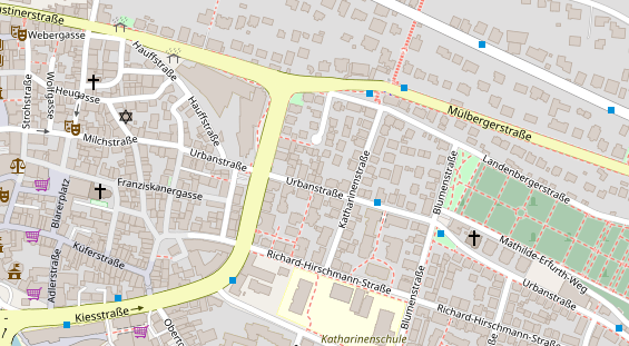 Heilpraktiker auf Satellitenbild