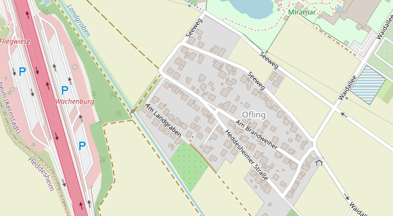 Heilpraktiker auf Satellitenbild